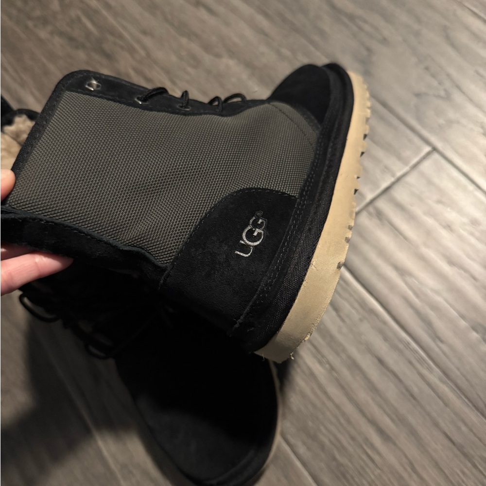Ugg boots. Size 7 women. Black. Wore only a few time